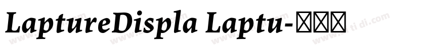LaptureDispla Laptu字体转换